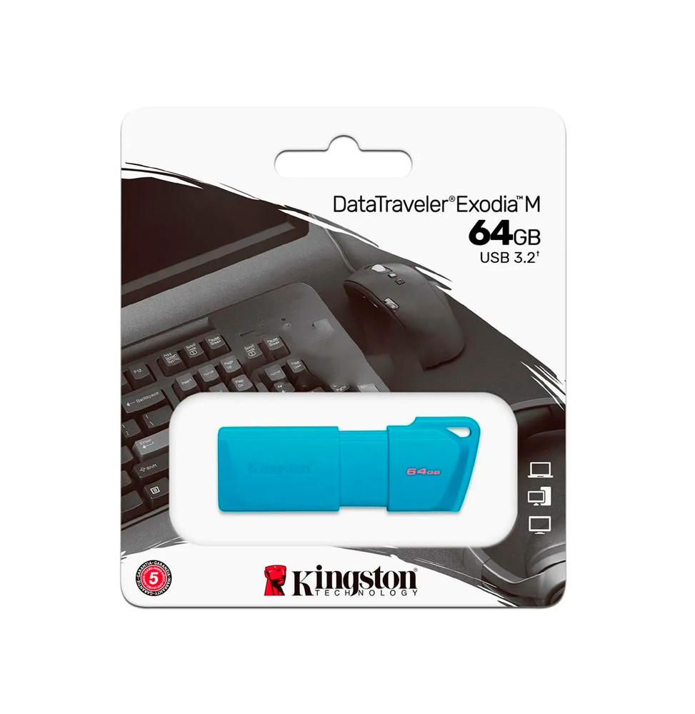 DTXM 64GB NEON AQUA BLUE