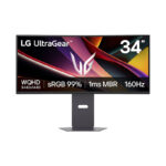 MON LG LED 34" VA CURVO 160HZ