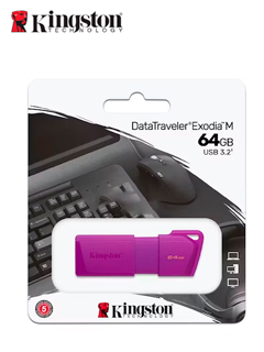 USB DTXM 64GB NEON PURPLE