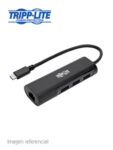 HUB 3 PRTOS USB C / 1 RED RJ4