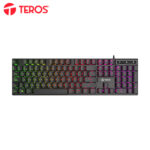 TECLADO GAMER USB TE4072 BK
