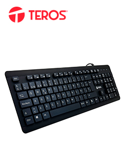 TECLADO LAVABLE, SELLADO, IPX7