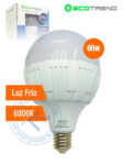 BULB LIGHT 60W ALUMINUM 6000K