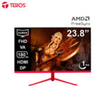 MONITOR CURVO GAMING TEROS TE-2473G 23.8" FHD VA 180HZ 1MS HDMI DP AUDIO OUT USB - MON TE 24" FHD 180HZ 1MS CV