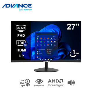 MON ADV 27' FHD 100HZ 1MS CVO