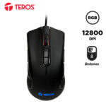 MOUSE TEROS TE-5167 GAMER RGB 