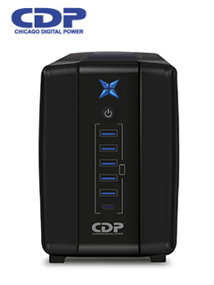 1000VA/500W 8 SALIDAS / 5 PORT