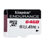 TARJETA DE MEMORIA KINGSTON ENDURANCE 64GB MICROSDXC, 95R/30W, C10/A1/UHS-I (SOLO TARJETA) - MICROSD KT 64GB ENDURANCE