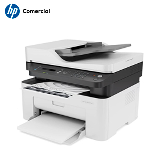 IMPRESORA HP LáSER MFP137FNW MULTIFUNCIONAL MONOCROMáTICA, IMPRIME/ESCANEA/COPIA/WI-FI/USB - LASER 137FNW MFP MONOCROMATICA