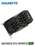 TARJETA DE VIDEO GIGABYTE GEFORCE RTX 3050 WINDFORCE OC V2 6G, 6GB GDDR6, PCIE 4.0 - VGA 6G GB RTX3050 WF2 V2 OC